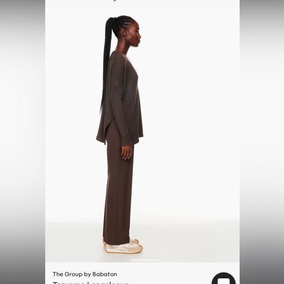 The Group by Babaton Traverse Lonsleeve - Picture 2 of 3